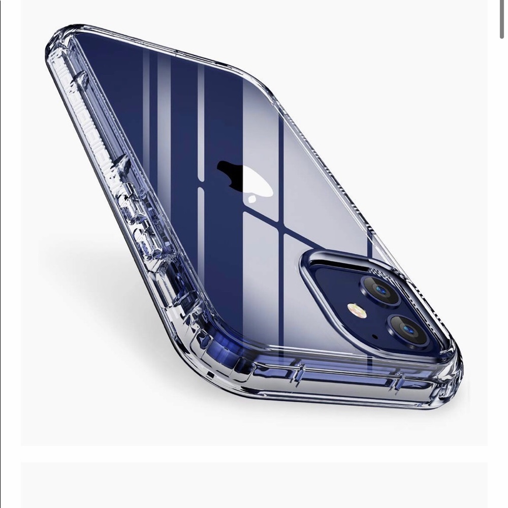 2for$15 IPhone 12Mini Shockproof CaseClear $10ea